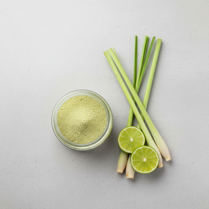 2Tre Organics Lemongrass Powder – USDA Organic, Non-GMO | Cymbopogon citratus | 8 oz Resealable Bag